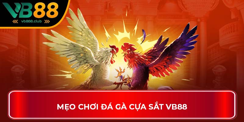 Mẹo chơi đá gà cựa sắt VB88